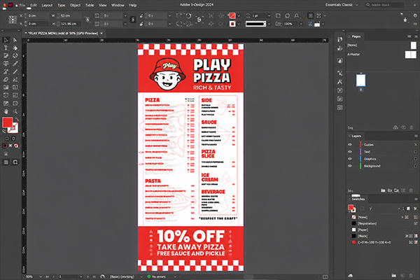 Phần mềm thiết kế bảng hiệu Adobe InDesign