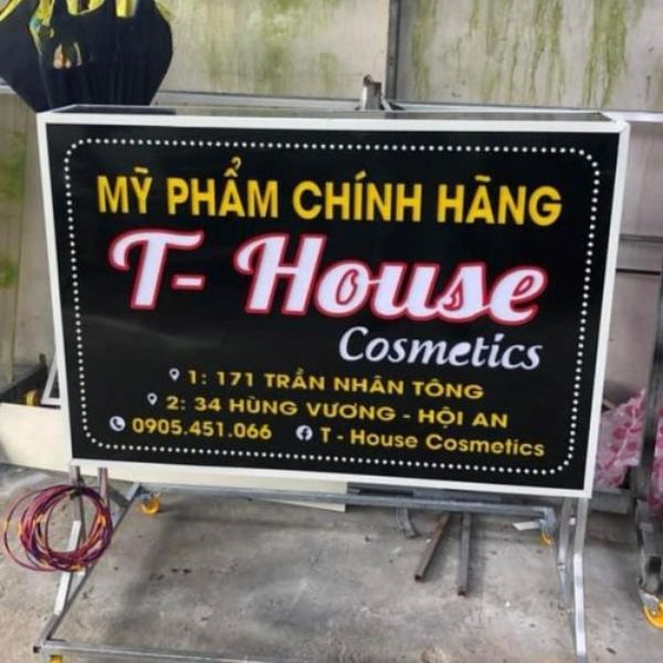 Quy trình hộp đèn Alu âm bản chuyên nghiệp