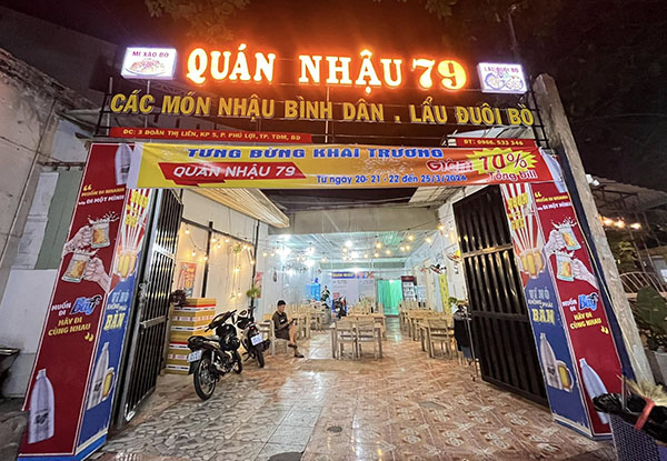 Khái niệm và tầm quan trọng của bảng hiệu quán nhậu trong kinh doanh